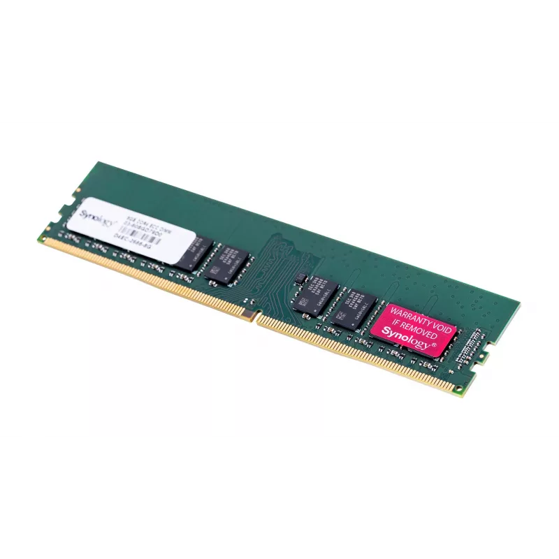 Synology - DDR4 - Modul - 8 GB - DIMM 288-PIN - 2666 MHz / PC4-21300 1.2 V ungepuffert ECC