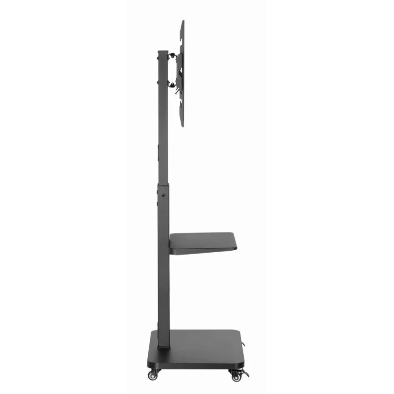 Gembird TVS-75S-02 stojak podłogowy pod telewizor z kółkami, 37 - 75, czarny