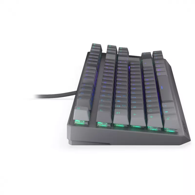 Klawiatura mechaniczna ENDORFY Thock V2 TKL z przełącznikami czerwonymi, bezklawiaturowa, układ DE