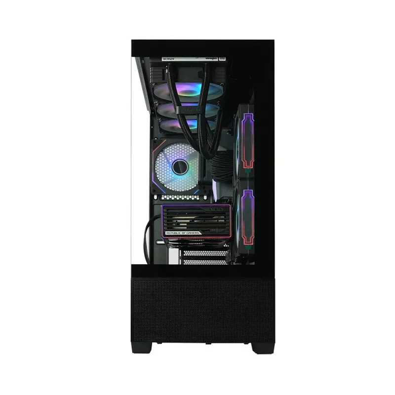Obudowa PC CHRONIX V2 Mid Tower ARGB wentylator x3 czarna