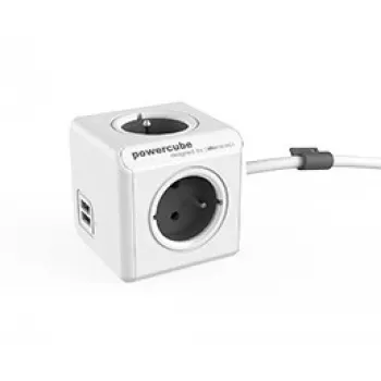 PowerCube USB Extended 3m 2404 Szary
