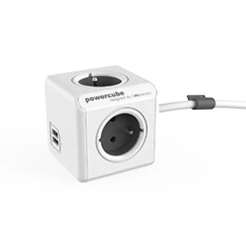 PowerCube USB Extended 3m 2404 Szary