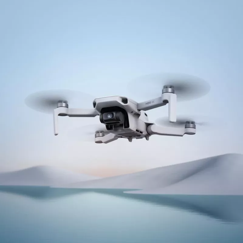 DJI Mini 4K 4-rotorowy Quadkopter 12 MP 3840 x 2160 pikseli 2250 mAh Szary