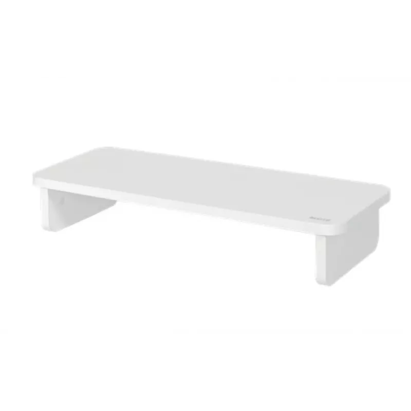 Uchwyt monitora LEITZ Freestanding 64340001 — podstawka biurkowa dla ekranów 61 cm (24 cale), udźwig 20 kg, regulacja wysokości, biały