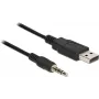 DeLOCK 83779 Konwerter USB 2.0 na Serial TTL 3.5 mm, 1.8 m - 3.3 V