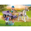 Playmobil 71496 Konie Wodospadu: Powóz kucyków