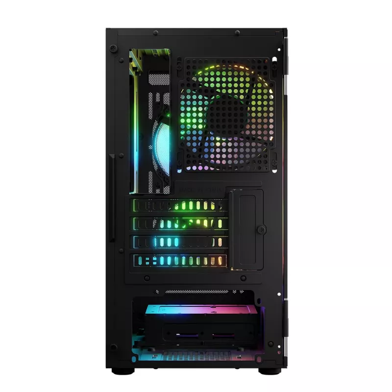 Obudowa komputerowa Logic Concept Portos Mini ARGB Micro ATX Czarna