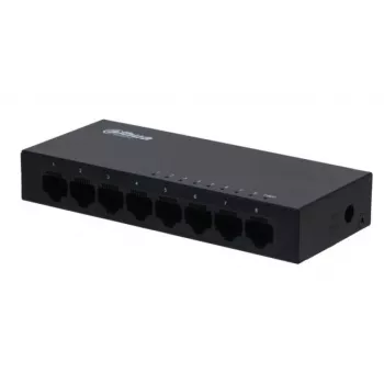 Dahua Technology SG1008-EUR przełącznik sieciowy niezarządzalny L2 Gigabit Ethernet (10/100/1000) Czarny