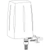 Antena dookólna Teltonika PR1IC970 0,617–4,3 GHz Wi-Fi