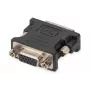 Adapter DVI Assmann. DVI(24+5) - HD15 M/F. DVI-I dual link. czarny (AK-320504-000-S)