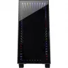 Obudowa INTER-TECH X-608 INFINITY MICRO, microATX, RGB, frontowy i boczny panel z hartowanego szkła, bez zasilacza