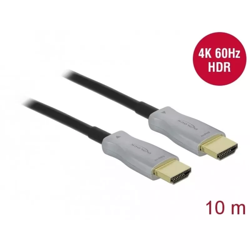 Aktywny kabel optyczny HDMI 4K 60 Hz 10 m DeLOCK 85010