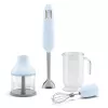 Smeg HBF03PBEU blender ręczny 700 W Jasny niebieski, stal nierdzewna