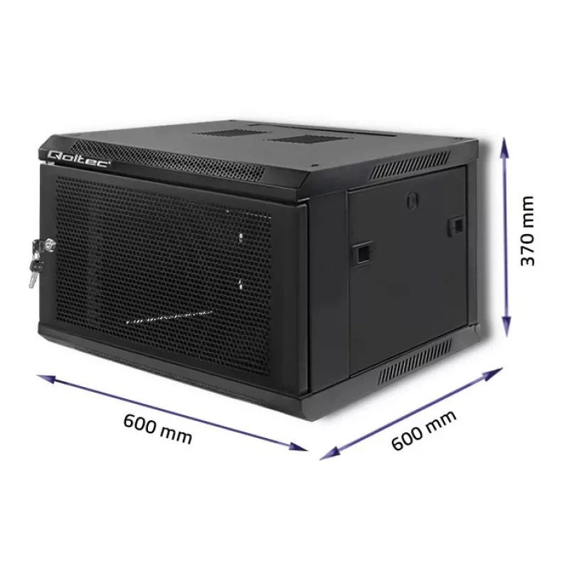 Qoltec - szafa rack - 6U