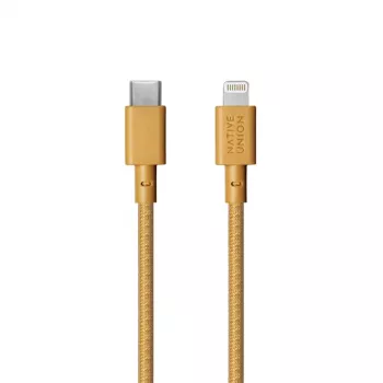 Kabel USB-A do Lightning Native Union Night kabel — 3 m, żółty