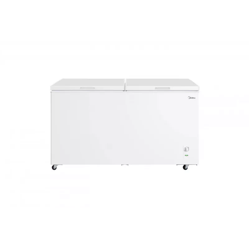 Zamrażarka skrzyniowa Midea MDRC698FEE01 – 508 L, Klasa energetyczna E, Wolnostojąca, Wysokość 83 cm, Biały