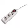 Hama 00108815 listwa przeciwprzepięciowa Biała 3 gniazda AC 230 V 5 m