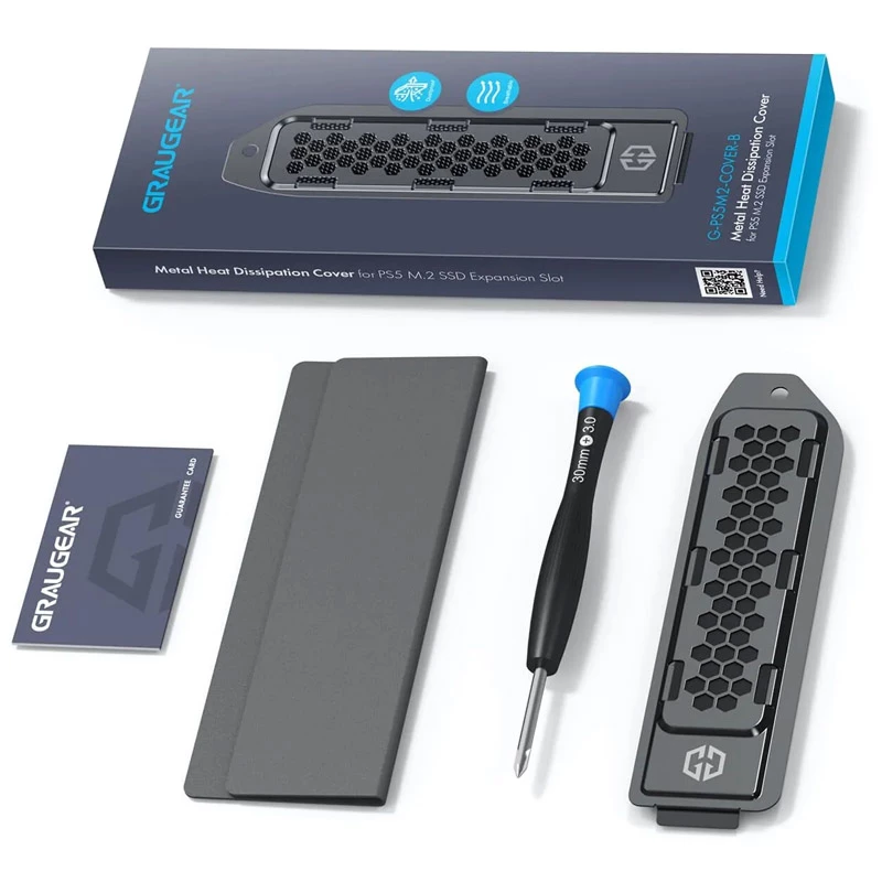Graugear G-PS5M2-COVER-B Solid-state Drive Czarny
