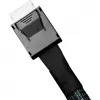 Wewnętrzny kabel SAS RAIDSONIC MB206L-B cienki 50 cm SAS 8i na OCuLink 4i