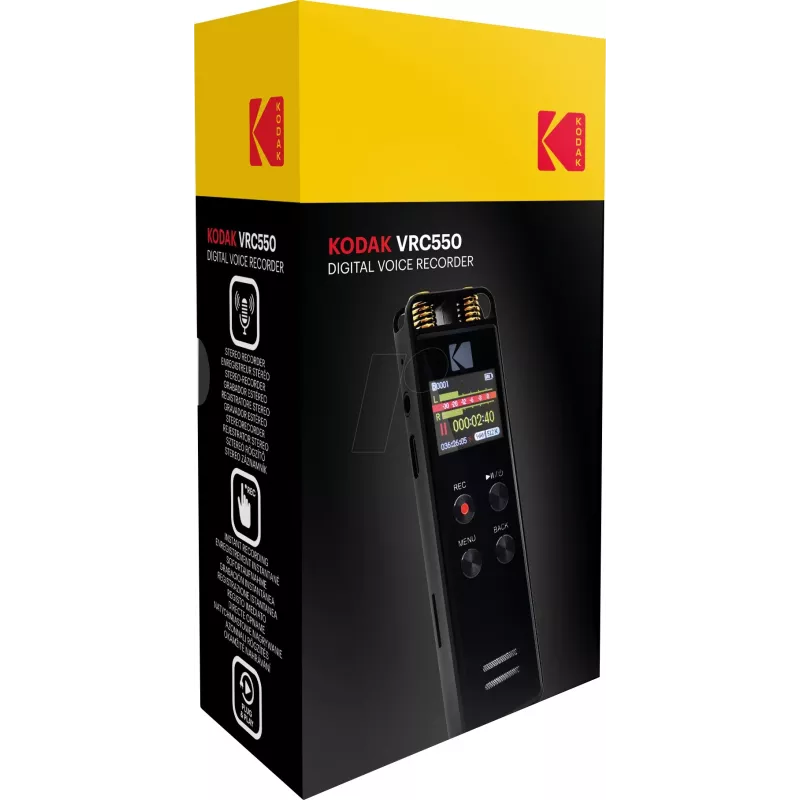 Kodak VRC550 dyktafon Czarny