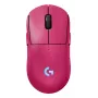 Logitech G PRO 2 - Mysz - Gaming - dla prawo- i leworęcznych - optyczna - 8 przycisków - Bezprzewodowa, Przewodowa - 2,4 GHz, USB - Odbiornik USB Logitech LIGHTSPEED - różowa (910-007310)