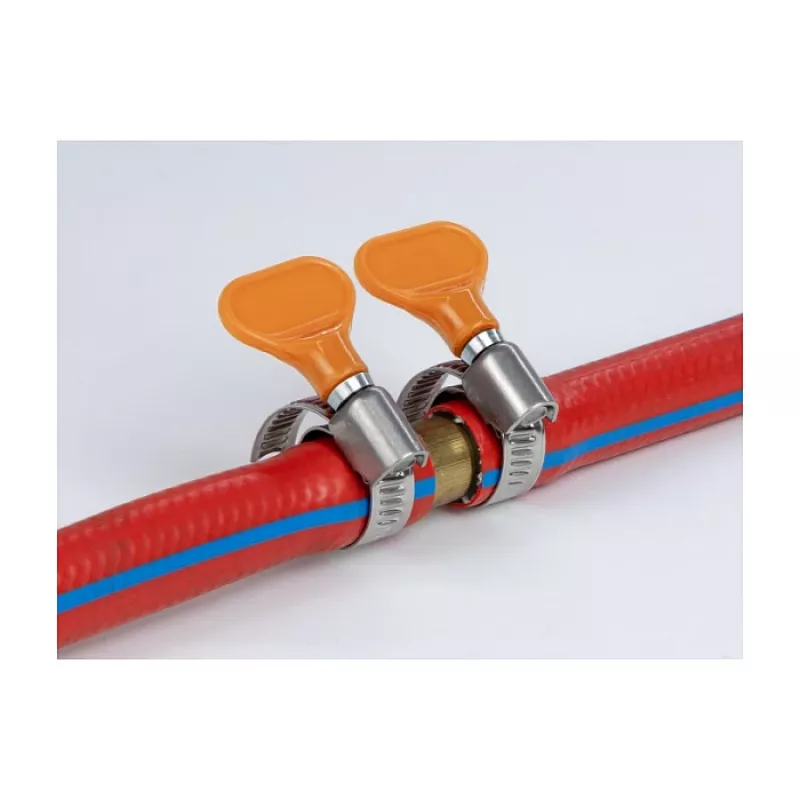 Zacisk motylkowy DeLOCK 400 SS 12 - 20 mm 5 sztuk pomarańczowy