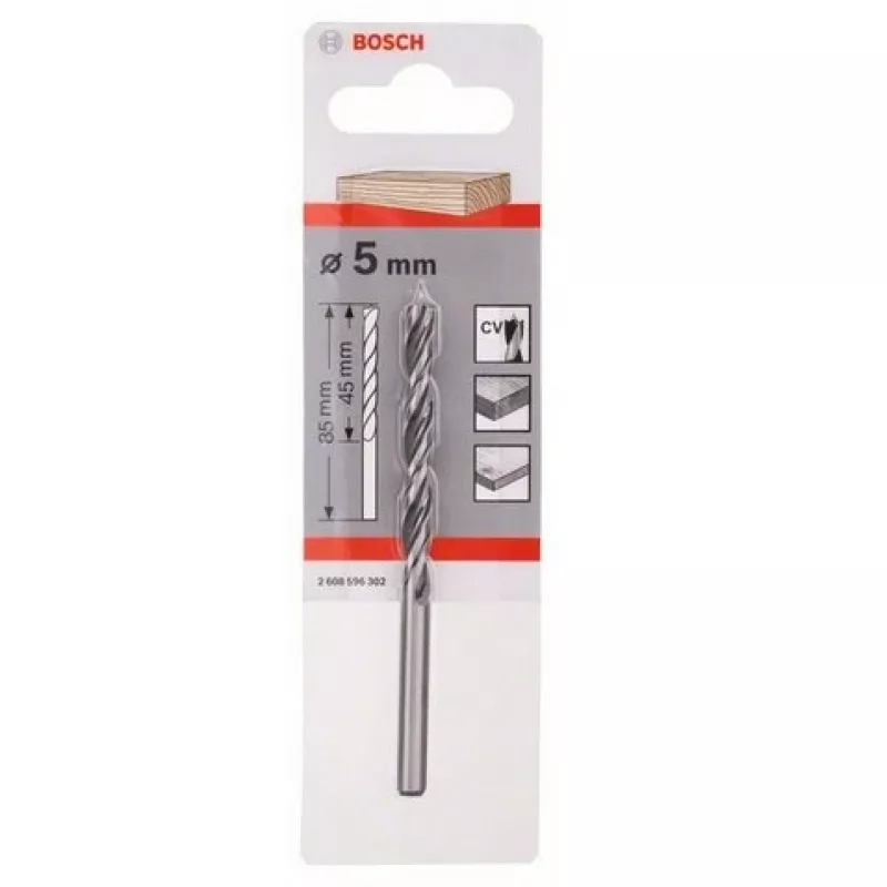 Wiertło z ostrzem centrującym Bosch 5 mm 1 szt. 2608596302