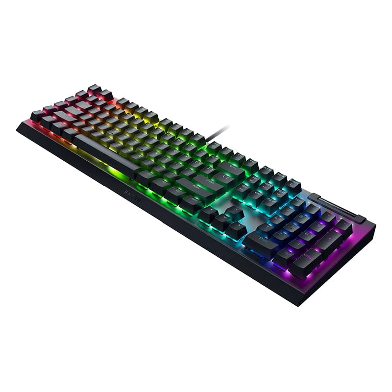 Razer BlackWidow V4 X Mechaniczna Klawiatura Gamingowa, Przełącznik Yellow, Układ US, Przewodowa, Czarna Razer