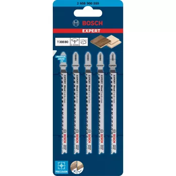 Bosch Wood 2-side clean brzeszczot do wyrzynarki ze stali wysokowęglowej (HCS) 5 szt.