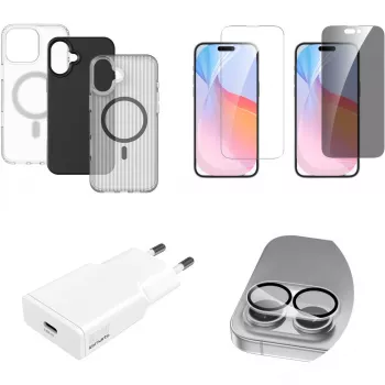 4smarts zestaw 7w1 do Apple iPhone 16 z kompatybilnością MagSafe