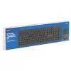 Zestaw klawiatura i mysz Savio KB-03 USB QWERTY US English Czarny do biura i domu