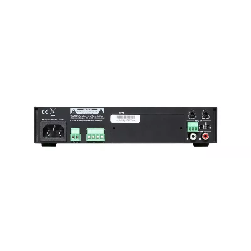 Wzmacniacz nagłośnieniowy Audac AUDAC COM108 80W 100V