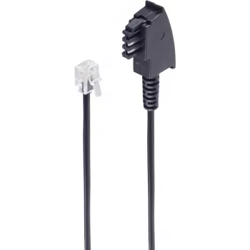 kabel telefoniczny ShiverPeaks BS70006 6 m czarny