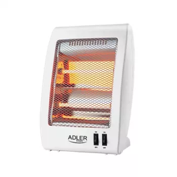 Adler | Grzejnik | AD 7709 | Grzejnik halogenowy | 800 W | Liczba poziomów mocy 2 | Biały