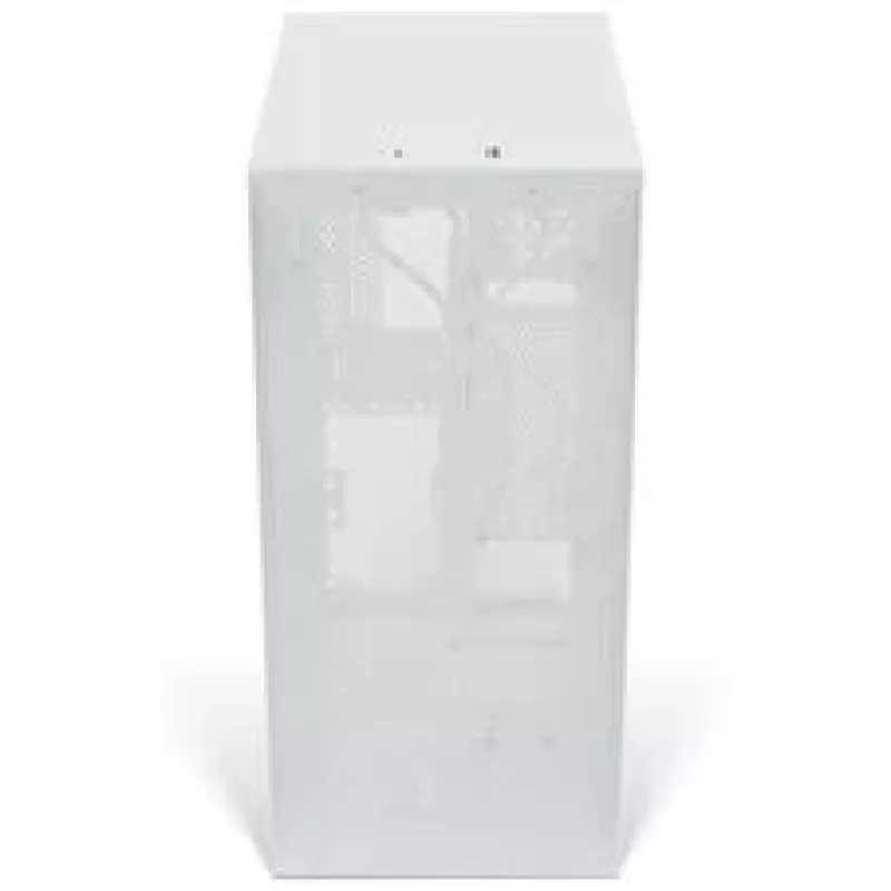 Obudowa PC Mini-ATX ssupd Meshroom S V2, biała, panele mesh, obsługuje płytę główną ATX i PCIe 5.0