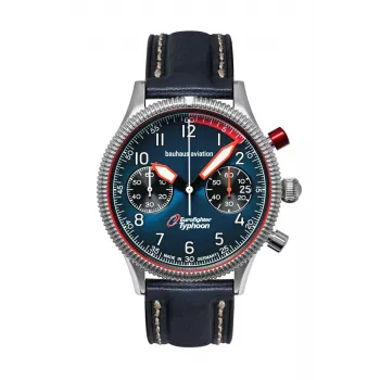 Zegarek naręczny Bauhaus Aviation Eurofighter 25763 41 mm koperta ze stali nierdzewnej mechanizm kwarcowy