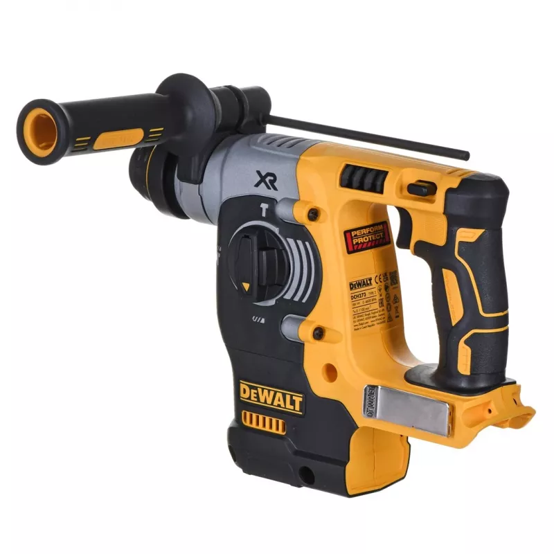 Młotowiertarka DeWALT DCH273N z silnikiem bezszczotkowym, przeznaczona do wydajnego wiercenia w betonie o maksymalnej średnicy 2,4 cm. Kup online w DistriNode.