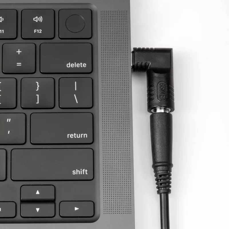 Akyga AK-ND-D13 adapter DC 4,5 x 3,0 mm + pin – USB-C PD do zasilacza laptopa, 65 W