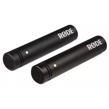 Studyjny mikrofon pojemnościowy RØDE M5 — przewodowy, 20–20000 Hz, 200 Ω, -34 dB, 20×100 mm, czarny