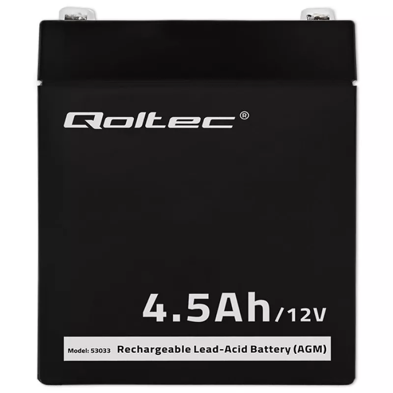 Akumulator AGM Qoltec 53033 4.5 Ah 15 V 65.5 A Motocykl