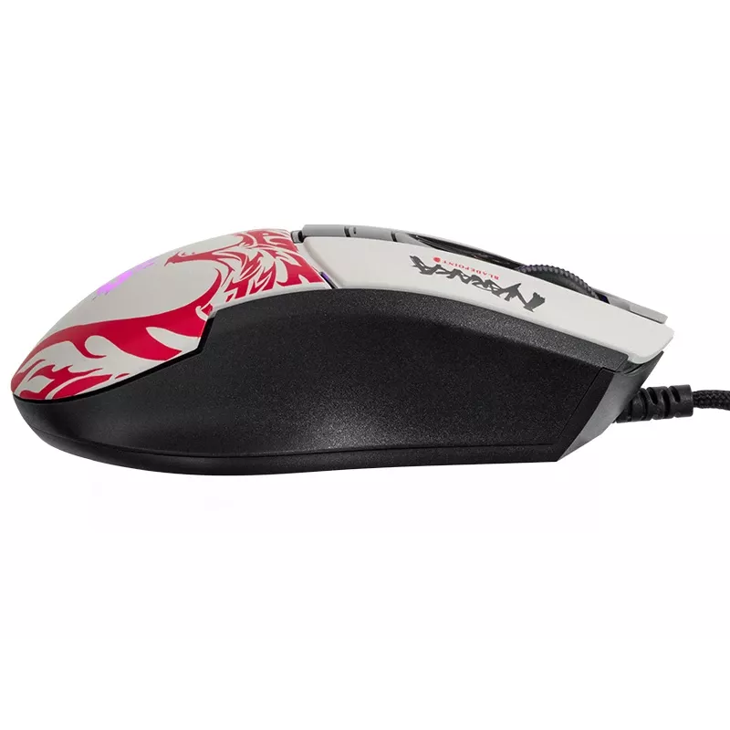 Przewodowa mysz gamingowa A4Tech Bloody L65 MAX RGB 16000 DPI ergonomiczna dla praworęcznych