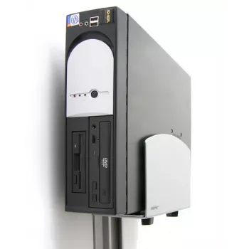 Ergotron Vertical Universal CPU Holder - Uchwyt do jednostki systemowej - Srebrny (97-468-202)