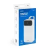 Power bank SAVIO BA-11 litowo-jonowy 3000 mAh, 3,7 V, USB-C x2, biały