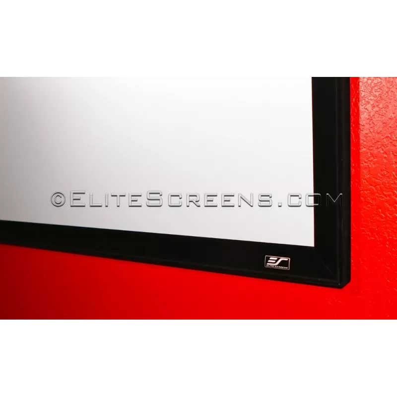 Elite Screens | SableFrame Series | ER100WH1 | Przekątna 100 cali | 16:9 | Szerokość obrazu (W) 221 cm | Czarny