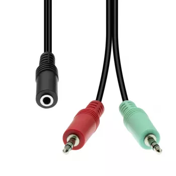 Kabel audio ProXtend 4-pin na 2×3-pin M4F2XM3-004, 0,5 m, 0,02 kg