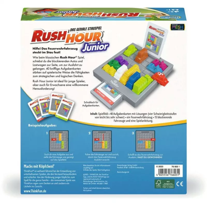 Rush Hour Junior 2024, gra logiczna