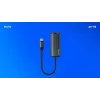 SAVIO Adapter USB-C 3.1 Gen.1 (M) na RJ-45 Gigabit Ethernet (F), 1000 Mbps, AK-56, szary