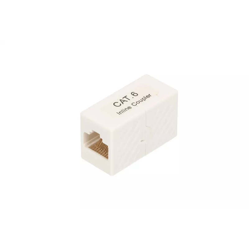Puszka przyłączeniowa Extralink RJ45 CAT6 UTP, tworzywo sztuczne, biała, 1 szt.