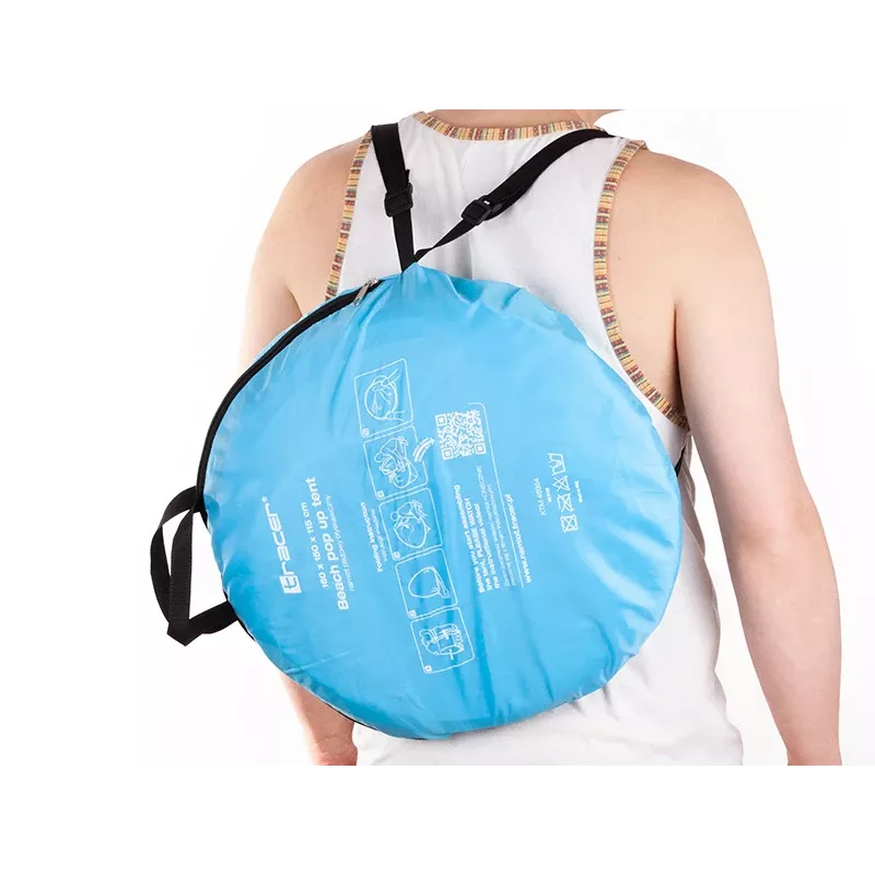 Namiot plażowy samorozkładalny TRACER Tracer 46954 — Lekka ochrona UV, przenośne schronienie