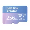 Karta pamięci SanDisk Creator MicroSD 256 GB, szybkość transferu do 190 MB/s
